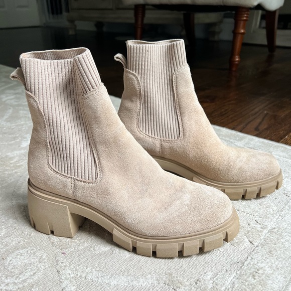 Steve Madden Shoes - HUTCH SAND SUEDE Steve Madden boots